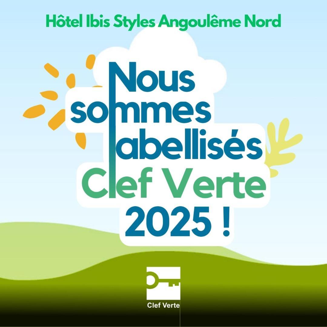 Ibis Styles Angouleme Nord - Hotel Restaurant Champniers  Bagian luar foto